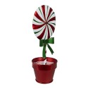 Clayre & Eef Christmas Decoration Lollipop 12x9x26 cm Red Metal