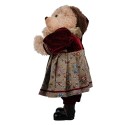 Clayre & Eef Figure de Noël Ours 51 cm Beige Plastique