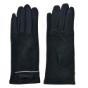 Clayre & Eef Gants d'hiver 9x23 cm Noir Polyester