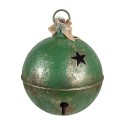 Clayre & Eef Palla di natale Ø 41x51 cm Verde Metallo