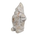 Clayre & Eef Decorative Figurine Gnome 9x8x15 cm White Stone