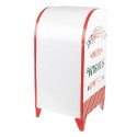 Clayre & Eef Buca delle lettere 20x20x41 cm Bianco Metallo