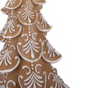 Clayre & Eef Decorazione natalizia con illuminazione a LED Albero di Natale 42 cm Marrone Plastica