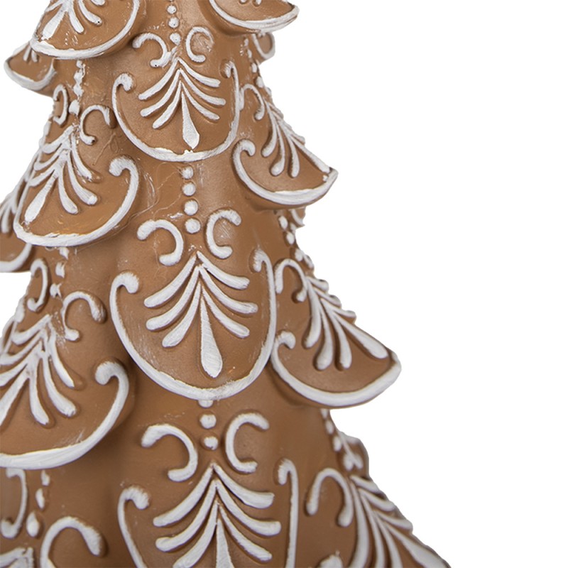 Clayre & Eef Christmas Decoration with LED Lighting Christmas Tree 42 cm Brown Plastic