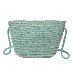 Clayre & Eef Handtasche Blau Synthetisch