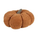 Clayre & Eef Cuscino decorativo Zucca Ø 28x18 cm Marrone Tessuto