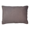 Clayre & Eef Coussin décoratif 70x50x6 cm Violet Synthétique Fleurs