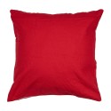 Clayre & Eef Kussenhoes 45x45 cm Rood Wit Polyester Vierkant Kerst