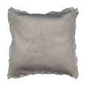 Clayre & Eef Housse de coussin 55x55 cm Violet Synthétique Carré