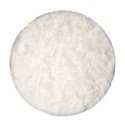 Clayre & Eef Rug Ø 100 cm White Polyester Round