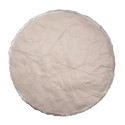 Clayre & Eef Tapis Ø 100 cm Blanc Polyester Rond