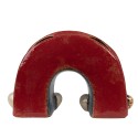 Clayre & Eef Fioriera 26x9x16 cm Rosso Ceramica Arcobaleno