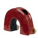 Clayre & Eef Fioriera 26x9x16 cm Rosso Ceramica Arcobaleno