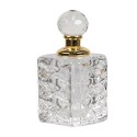 Clayre & Eef Parfumflasche 3x3x7 cm Transparant Glas