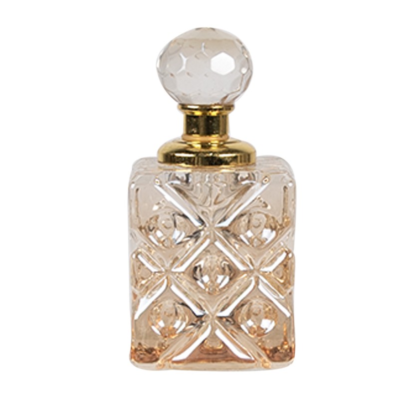 Clayre & Eef Parfum Flesje 3x3x7 cm Transparant Glas