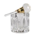 Clayre & Eef Flacon à parfum Ø 3x7 cm Transparent Verre