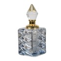 Clayre & Eef Parfum Flesje 3x3x8 cm Transparant Glas