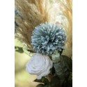 Clayre & Eef Artificial Flower 54 cm Green Blue Plastic