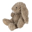 Clayre & Eef Stuffed toy Rabbit 21 cm Brown Plush