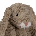 Clayre & Eef Stuffed toy Rabbit 21 cm Brown Plush