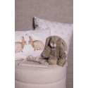 Clayre & Eef Stuffed toy Rabbit 21 cm Brown Plush