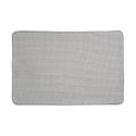 Clayre & Eef Bath Mat 78x48x1 cm Blue Polyester Rectangle Heart