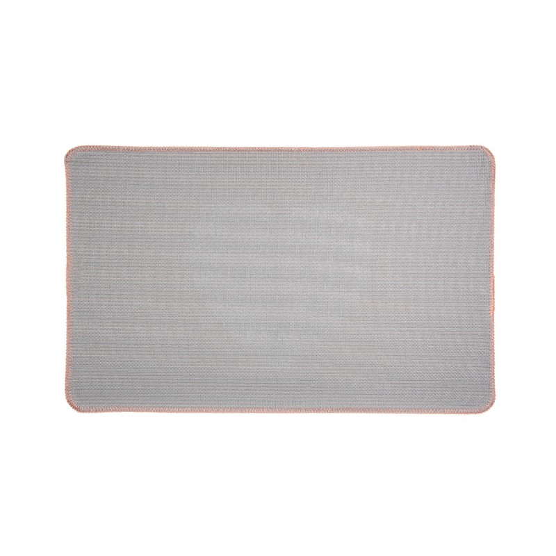 Clayre & Eef Bath Mat 78x48x1 cm Pink Polyester Rectangle Heart