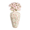 Clayre & Eef Vase Ø 24x40 cm Beige Rouge Céramique Fraises