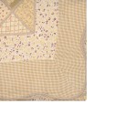 Clayre & Eef Tagesdecke 180x250 cm Grün Beige Polyester