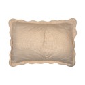 Clayre & Eef Tagesdecke 230x250 cm Grün Beige Polyester