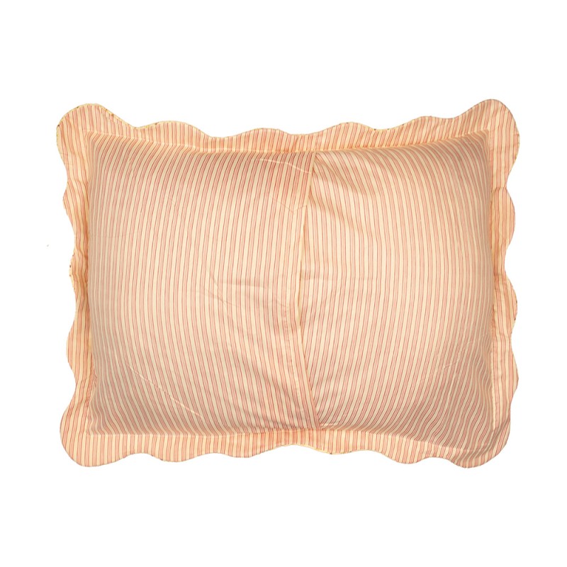 Clayre & Eef Tagesdecke 230x250 cm Grün Beige Polyester