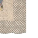 Clayre & Eef Tagesdecke 230x250 cm Grün Beige Polyester