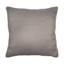 Clayre & Eef Cushion Cover 40x40 cm White Grey Polyester Flowers