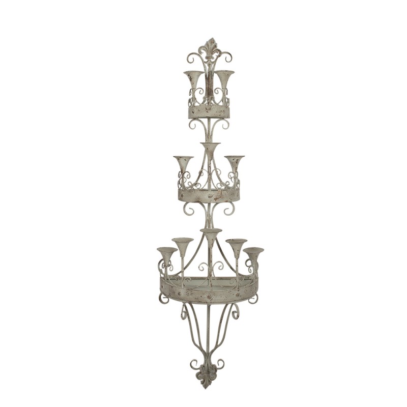 Clayre & Eef Chandelier 44x21x144 cm Vert Métal