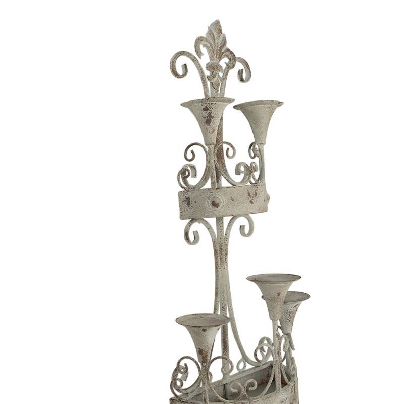 Clayre & Eef Chandelier 44x21x144 cm Vert Métal