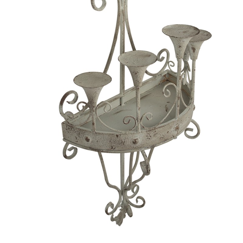 Clayre & Eef Chandelier 44x21x144 cm Vert Métal