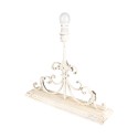 Clayre & Eef Tischlampe 50x20x56 cm Beige Holz Metall