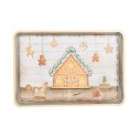 Clayre & Eef Vassoio 32x22x2 cm Marrone Melamina Natale