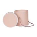 Clayre & Eef Boîte cadeau Ø 12x12 cm Rose Carton Rond