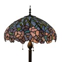 LumiLamp Tiffany Vloerlamp Ø 51x165 cm Meerkleurig Glas