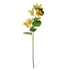 Clayre & Eef Fiore artificiale 80 cm Giallo Plastica