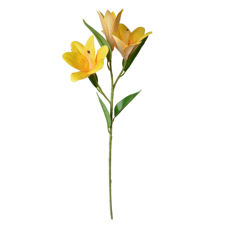 Clayre & Eef Fiore artificiale 71 cm Giallo Plastica