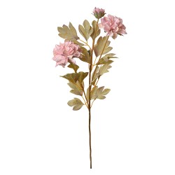 Clayre & Eef Fleur artificielle 68 cm Rose Plastique