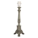 Clayre & Eef Lamp Base  14x14x42 cm Green Wood