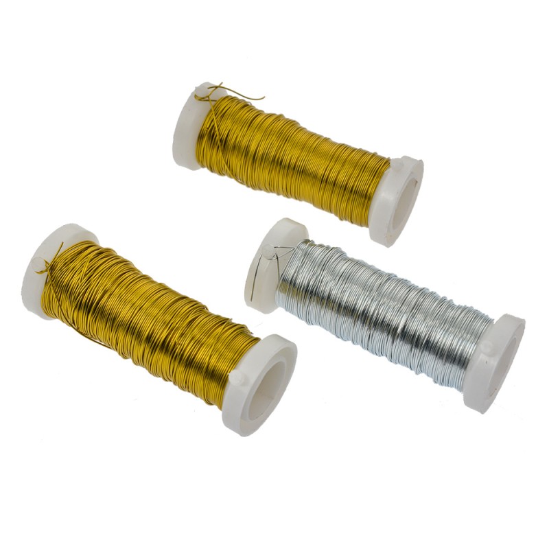 Clayre & Eef Filo Di Ferro 15 m Color argento Or Ferro