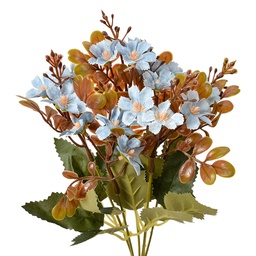 [6PL0380BL] Kunstbloem 10x10x33 cm