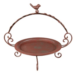 [6Y4840] Porte-plantes / Etagere Rouge, Vert 35x27x30 cm