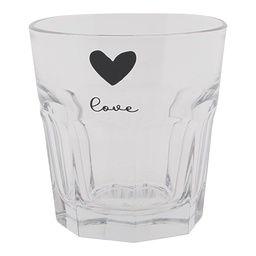 [6GL3808] Verre d'eau Transparent Ø 8x8 cm / 150 ml