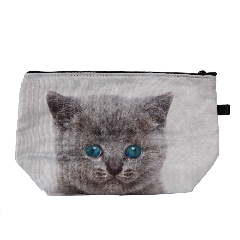 Toilettas 22x13x18 cm grijs