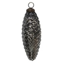 Palla di natale Nero Ø 6x17 cm